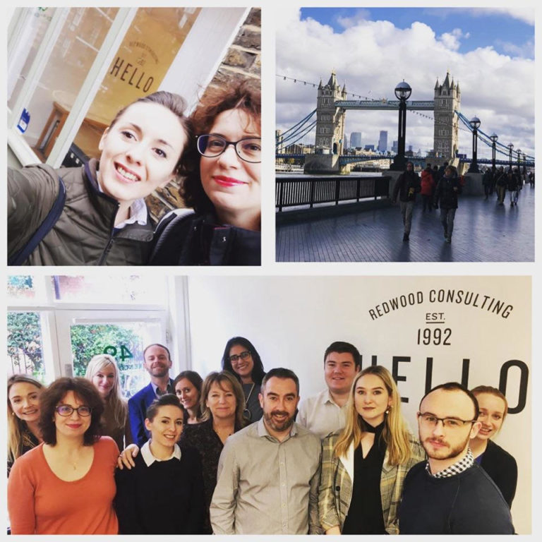 Support among agencies is much needed for the professionalization of the communication industry. The House PR Agency, an independent communication agency from Romania and member of IPRN since 2019, has organized a business experience exchange in London, together with Redwood Consulting, as a way to share knowledge and gain insights on the international communication patterns and trends. Part of the team working at the Romanian agency has visited the UK agency, to get a feel of the international public relations industry, exchange ideas and get to know the way of business in United Kingdom. The two IPRN members organized a one-day meeting to get to know each other and share precious insights. They discussed about the overall communication industry, local practices and shared PR tips and tricks. The experience exchange has been a great chance for both parties to expand their business horizons and share insights on the global communication trends. Overall, it was a great learning opportunity. The team members at The House PR Agency shared their thoughts on the experience: "It’s not only about business and not only about pleasure. I think we keep this life-work balance pretty well at The House PR Agency. Having them both was the motto of this business trip to London – also, it was my first visit there! I was so excited to see the iconic places I’ve been reading about for so long. At the same time, getting first-hand insights from top-notch London PR experts was the most rewarding business experience. I have had the opportunity to speak with people who have been in London PR & comm industry for so many years - and they gave us many precious insights. These three rainy autumn days in London were just perfect to create unforgettable memories." says Viviana Dimcev, Media Relations Manager. "New experiences are important in the growth process, both professional and personal. The business trip to London this week has been a great chance to do both: discover a new, exciting and busy city and get to know the local communication environment, the one The House PR Agency was inspired by! Overall, it was a perfect experience and I am so grateful for it!" - Silvia Totu, Digital PR Manager.